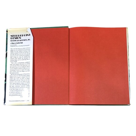 Needlepoint Design By Louis J. Gartner Jr. Hardcover Book With 60+ Color Plates - Picture 3 of 13